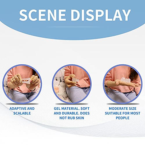 Niupiour Silicone Big Toe Spacers, 14 Pcs of Gel Toe Separators for Big Toe, ...