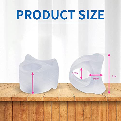 Niupiour Silicone Big Toe Spacers, 14 Pcs of Gel Toe Separators for Big Toe, ...
