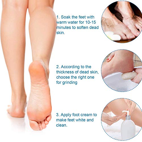 NIUTA【Factory Direct】Pedicure Foot Rasp File Callus Remover, Double-Sided C...