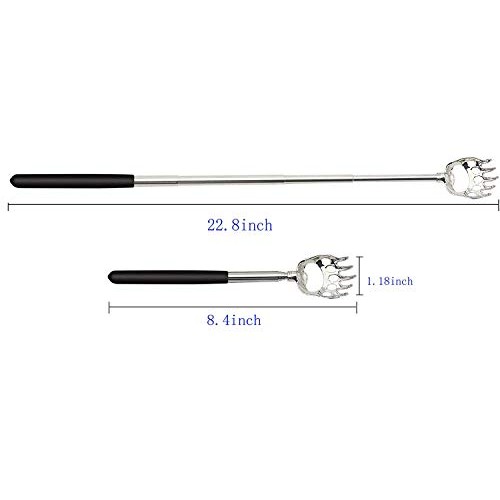 Portable Extendable-Telescoping Back Scratcher - for Eliminating Back Itching...