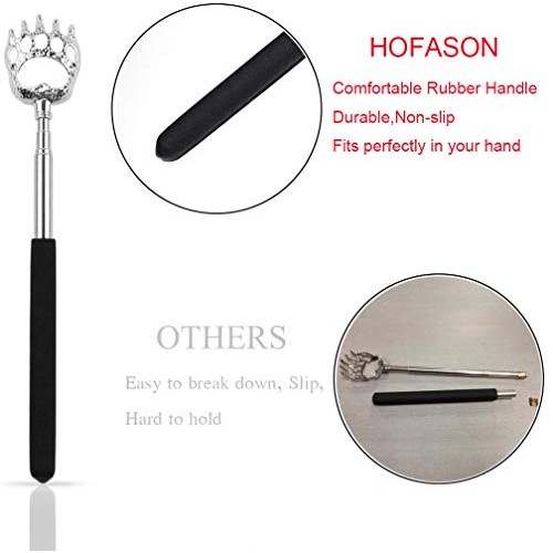 Portable Extendable-Telescoping Back Scratcher - for Eliminating Back Itching...