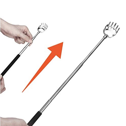 Portable Extendable-Telescoping Back Scratcher - for Eliminating Back Itching...