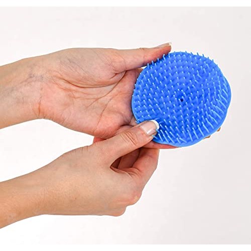 Niva Hair Scalp Massager Shampoo Brush - Flexible Scalp Exfoliator Dandruff B...