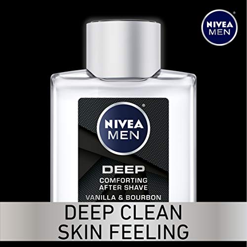 NIVEA MEN Clean Deep Skin Care Collection For Men, 4 Piece Gift Set