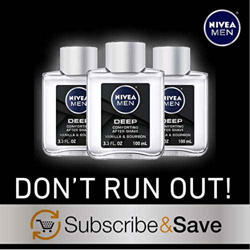 NIVEA Men DEEP Comfort Post Shave Lotion, Soothe Shave irritation, 3.3 fl. oz...