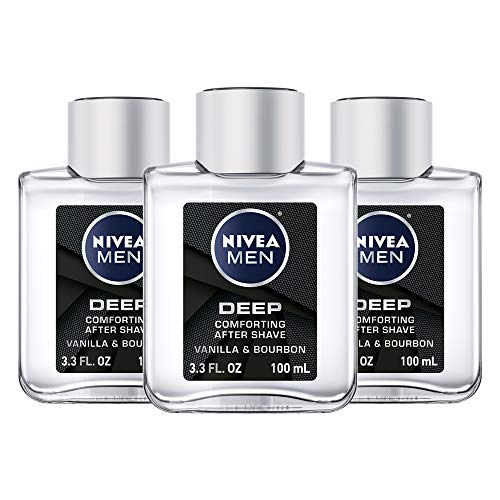 NIVEA Men DEEP Comfort Post Shave Lotion, Soothe Shave irritation, 3.3 fl. oz...