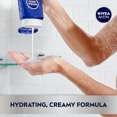 NIVEA MEN Maximum Hydration Body Wash, Aloe Vera Body Wash for Dry Skin, 16.9...