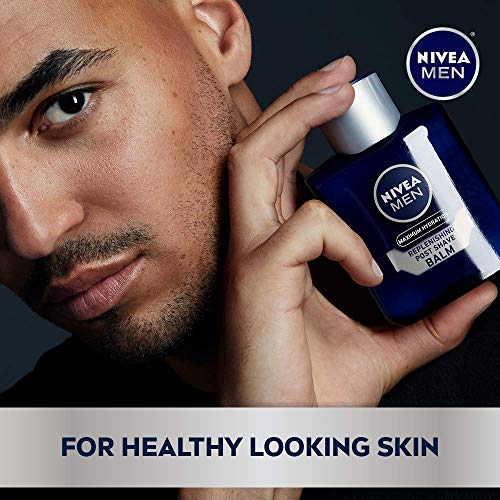 NIVEA MEN Maximum Hydration Post Shave Balm with Aloe Vera and Provitamin B5,...