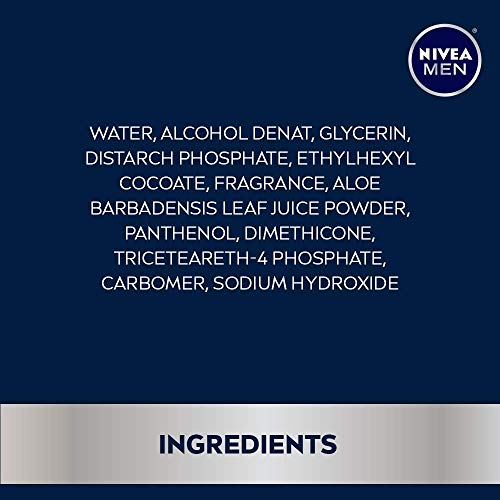 NIVEA MEN Maximum Hydration Post Shave Balm with Aloe Vera and Provitamin B5,...