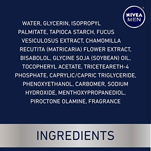 NIVEA MEN Sensitive Cooling Post Shave Balm with Vitamin E, Chamomile and Sea...