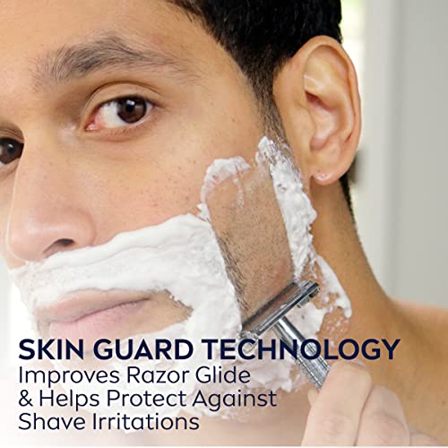 NIVEA MEN Sensitive Cooling Shave Gel with Chamomile and Seaweed Extracts, 3 ...