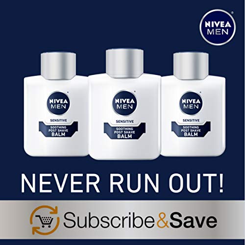 NIVEA MEN Sensitive Post Shave Balm with Vitamin E, Chamomile and Witch Hazel...