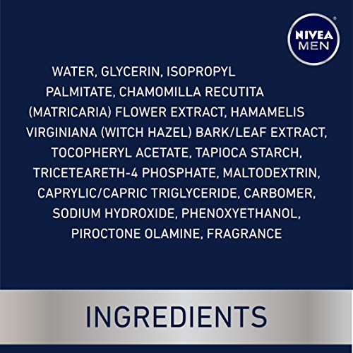 NIVEA MEN Sensitive Post Shave Balm with Vitamin E, Chamomile and Witch Hazel...