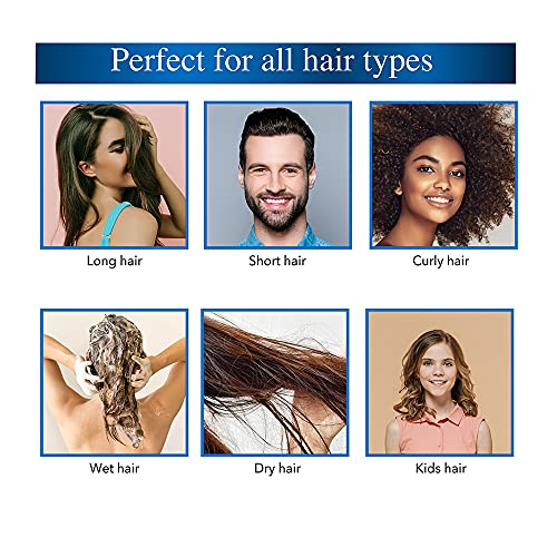 Nizoral Hair Shampoo Brush with Soft Silicone Scalp Massager Brush Head, for ...