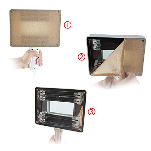 Woods Lamp Skin Analyzer Professional 54W Strong Power Magnifying Analyzer Fa...