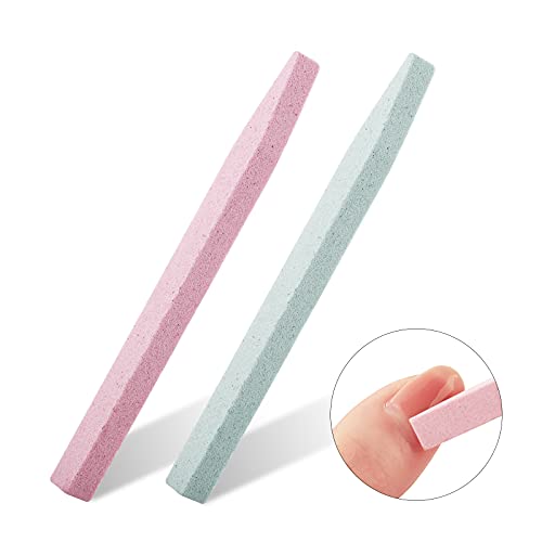 NMKL 5PCS Pumice Stone Nail Art File Nail Cuticle Pusher Trimmer Pedicure Man...