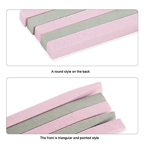 NMKL 5PCS Pumice Stone Nail Art File Nail Cuticle Pusher Trimmer Pedicure Man...