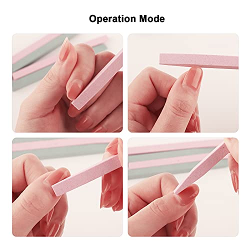 NMKL 5PCS Pumice Stone Nail Art File Nail Cuticle Pusher Trimmer Pedicure Man...