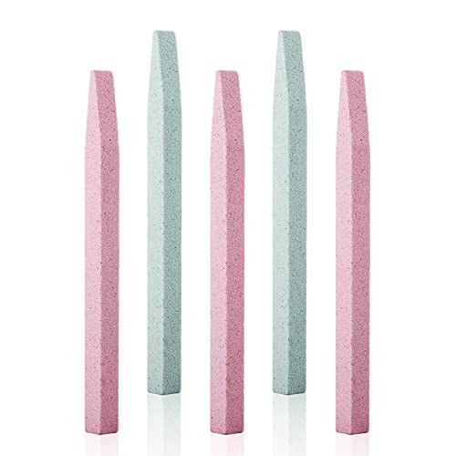 NMKL 5PCS Pumice Stone Nail Art File Nail Cuticle Pusher Trimmer Pedicure Man...