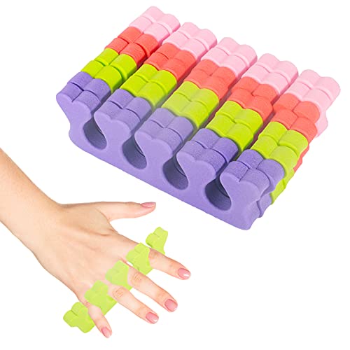 NMKL38 100pcs/Pack Toes Separators Professional Nail Art Fingers Foots Sponge...
