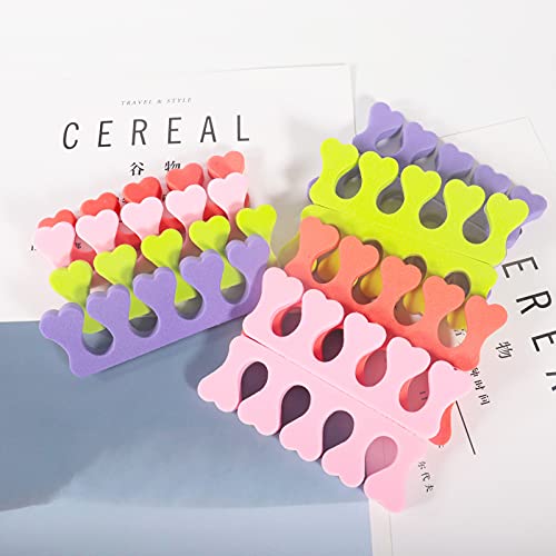 NMKL38 100pcs/Pack Toes Separators Professional Nail Art Fingers Foots Sponge...