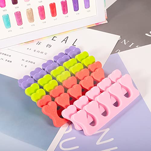 NMKL38 100pcs/Pack Toes Separators Professional Nail Art Fingers Foots Sponge...