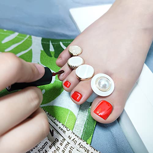 NMKL38 8pcs Toe Separators Silicone Toes Divider Manicure Pedicure Feet Space...