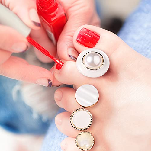 NMKL38 8pcs Toe Separators Silicone Toes Divider Manicure Pedicure Feet Space...