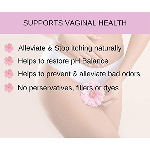 Boric Acid Vaginal Suppositories - 100% Pure Vegetable Capsules - Made in USA...