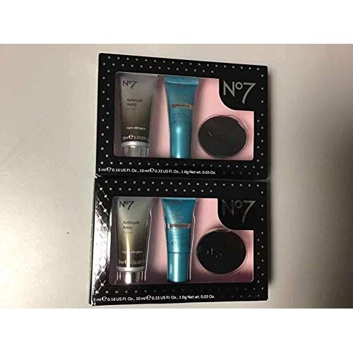 Set of 2 No7 skin that glows gift box(No 7 protect and perfect intense advanc...