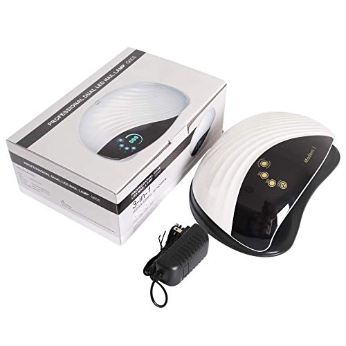 120W UV Light for Nails Professional, Fast Curing Nail Dryer for Gel and Regu...