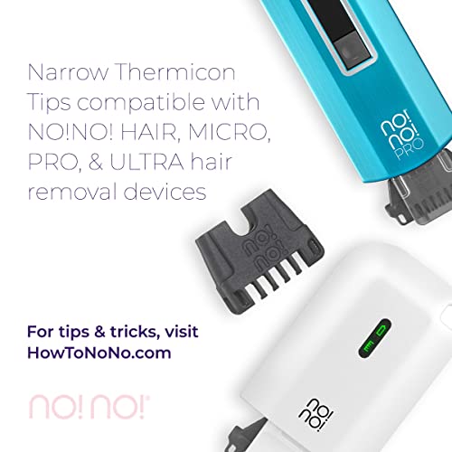 no!no! Thermicon Narrow Tip Refill Pack - Hair Removal for Women - Flawless R...