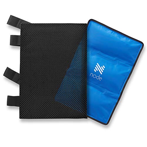 Node Fitness Hot and Cold Therapy Gel Pack/Heat Wrap for Injuries 12" x 18" R...