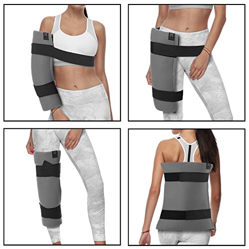 Node Fitness Hot and Cold Therapy Gel Pack/Heat Wrap for Injuries 12" x 18" R...