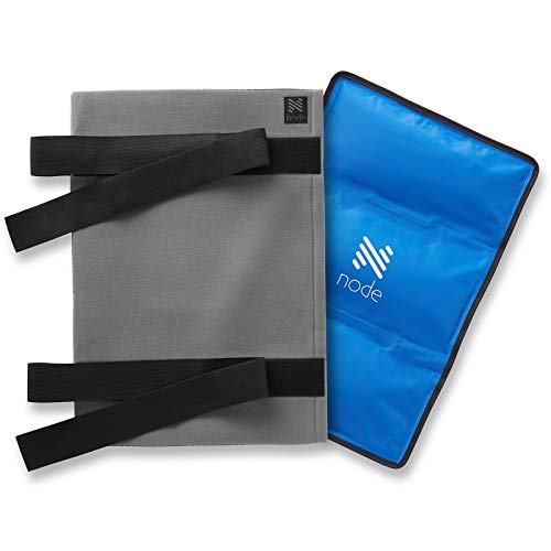 Node Fitness Hot and Cold Therapy Gel Pack/Heat Wrap for Injuries 12" x 18" R...