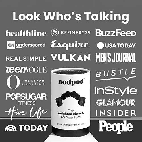Nodpod Gentle Pressure Sleep Mask | Patented Light Blocking Design for Sleepi...