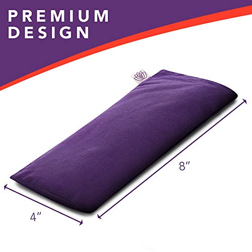 Lotus Weighted Lavender Eye Pillow|Sleeping & Meditation Mask|Yoga Eye Pillow...