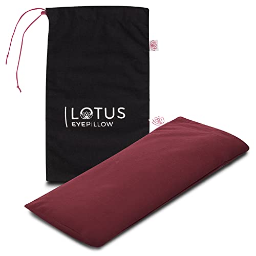 Lotus Weighted unscented Eye Pillow|Sleeping & Meditation Mask|Yoga Eye Pillo...