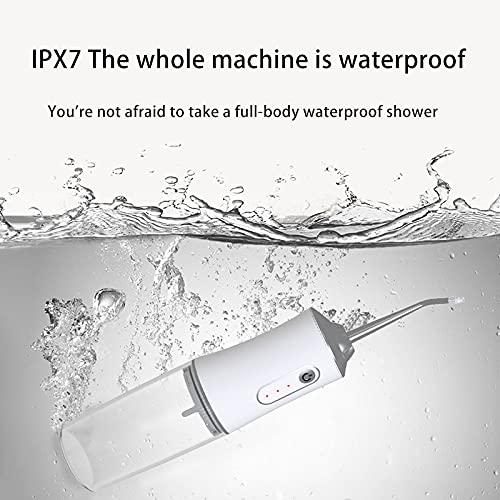 Water Flosser for Teeth Cordless Water Flossers Dental Oral Irrigator with DI...