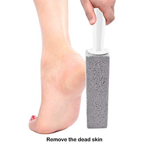 Pumice Stone Toilet Bowl Cleaner with Handle - Pumice Stone for Toilet Cleani...