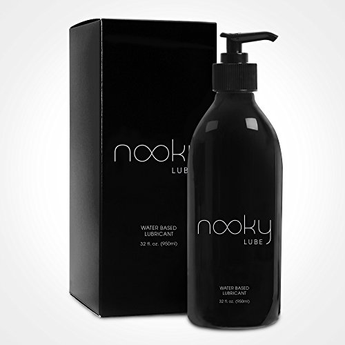 Personal Lubricant. Nooky Lube Natural Water Based Lubes for Men and Women. M...