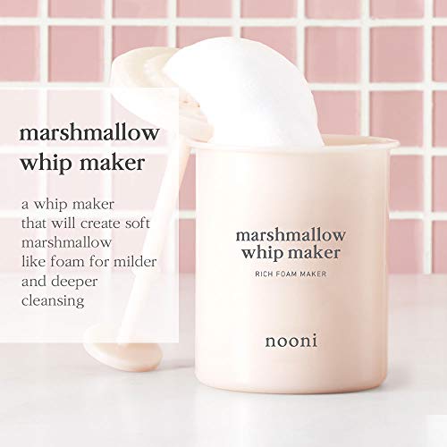 NOONI Marshmallow Whip Maker | Rich Foam Maker for Foam Cleanser and Face Was...
