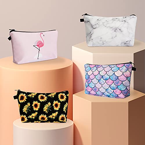 Makeup Bag for Purse Cute Cosmetic Bag Travel Toiletry Bag Pouch Waterproof O...