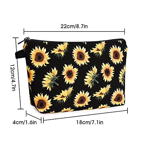 Makeup Bag for Purse Cute Cosmetic Bag Travel Toiletry Bag Pouch Waterproof O...