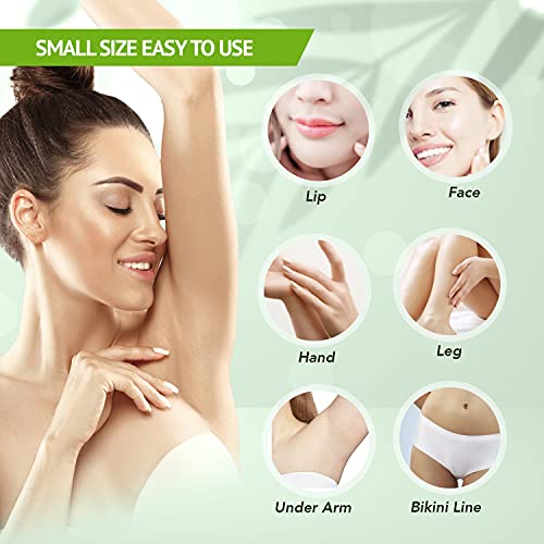 Nopunzel Facial Wax Strips Hypoallergenic All Skin Types - Face & Hair Remova...