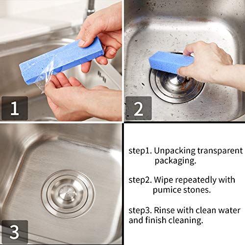 20 Pieces Pumice Stones for Cleaning - Pumice Scouring Pad, Pumice Stick Clea...