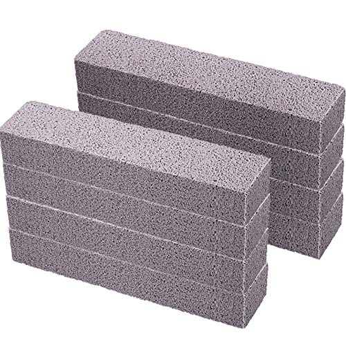 Pumice Stones for Cleaning - Pumice Scouring Pad, Grey Pumice Stick Cleaner f...