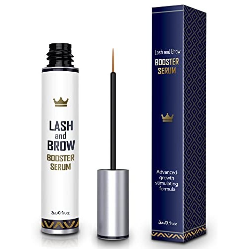 Natural Lash Growth Serum - USA Made Eyebrow Growth Enhancer - Eyelash Booste...