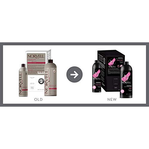 Norvell Premium Professional Sunless Tanning Spray Tan Solution - Double Dark...