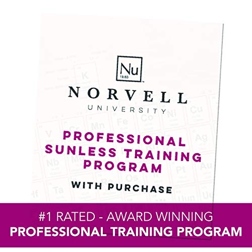 Norvell Sunless Kit - M1000 Mobile HVLP Spray Tan Airbrush Machine + 8 oz Tan...